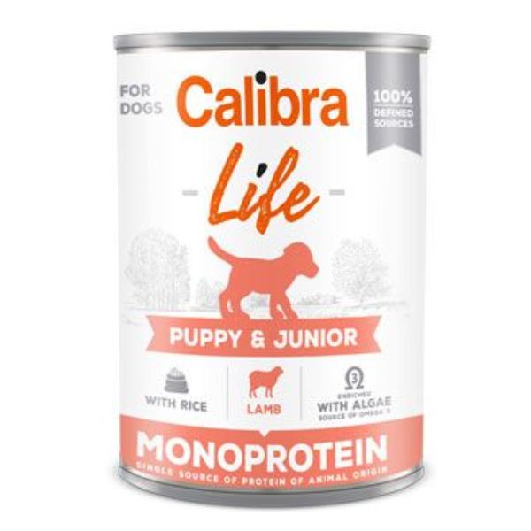 Calibra Dog Life - Puppy&Junior Lamb&rice - 400g