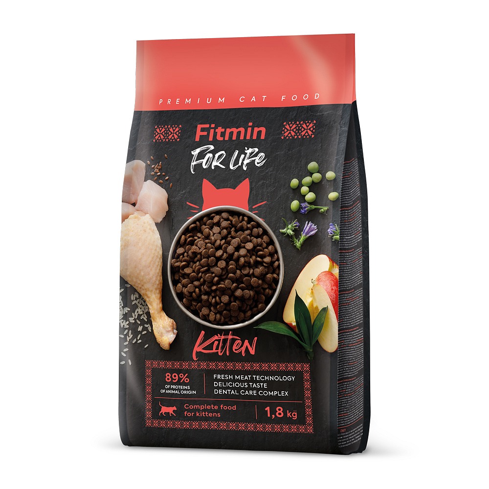 Fitmin cat For Life - Castrate Beef - 1,8 kg