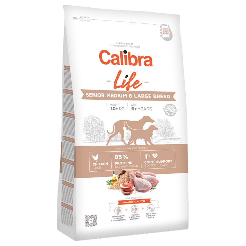 Calibra Dog - Life Senior Medium&Large Chicken - 12 kg