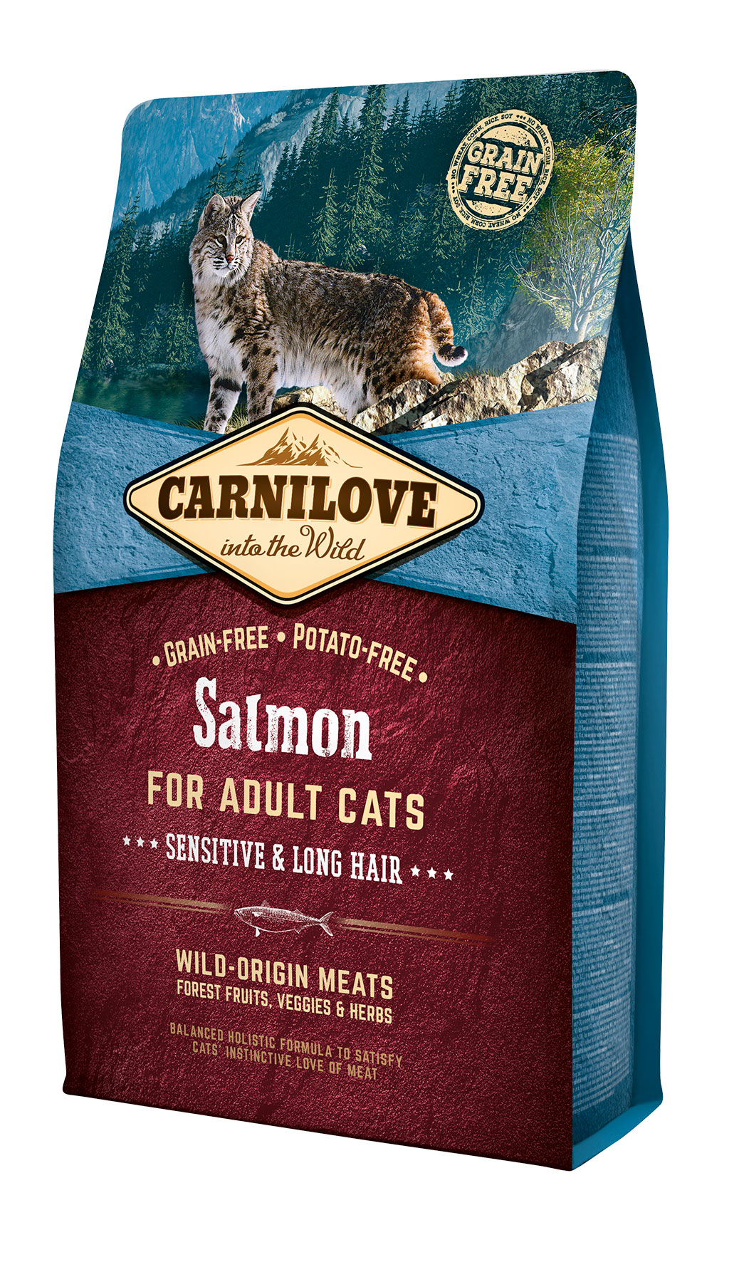 Carnilove Cat - Salmon for Adult Sensitiv & LH - 2kg