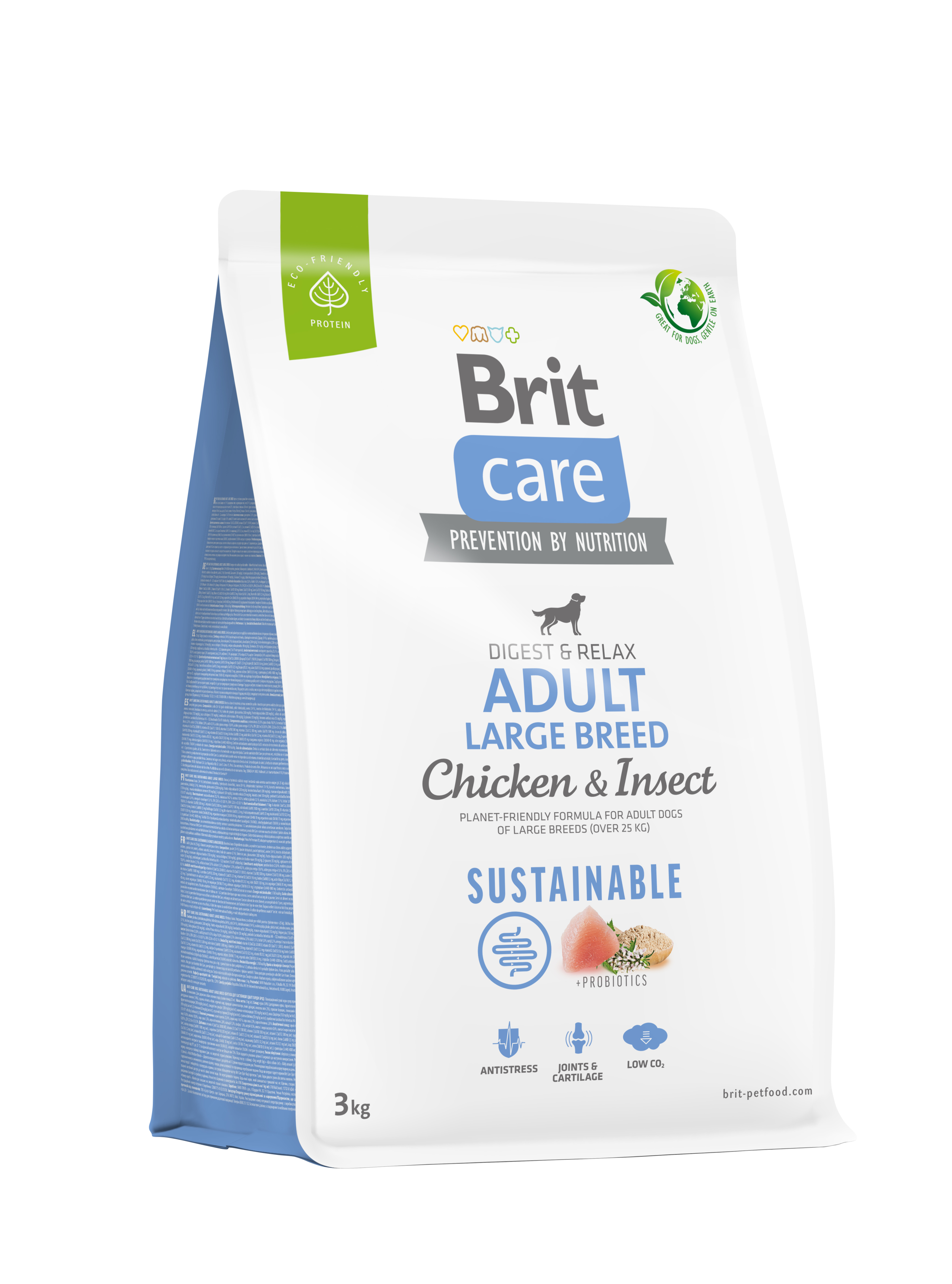 Brit Care Dog - Sustainable Adult Large Breed - 3kg