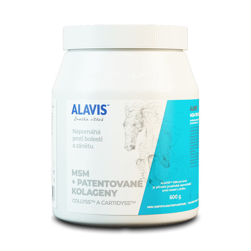 Alavis MSM - pro koně prášek - 600g