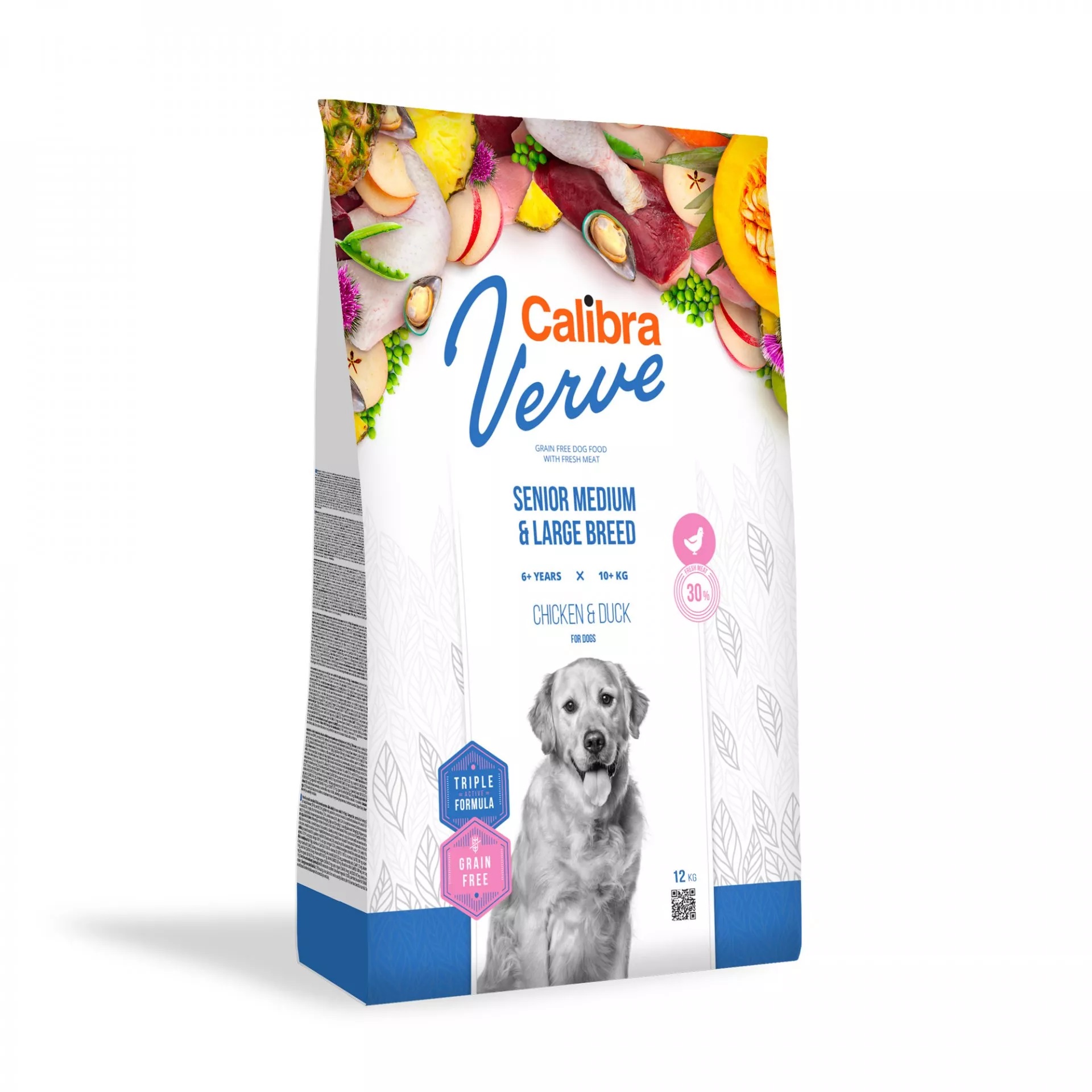 Calibra Dog - Verve GF Senior M&L Chicken&Duck - 12 kg