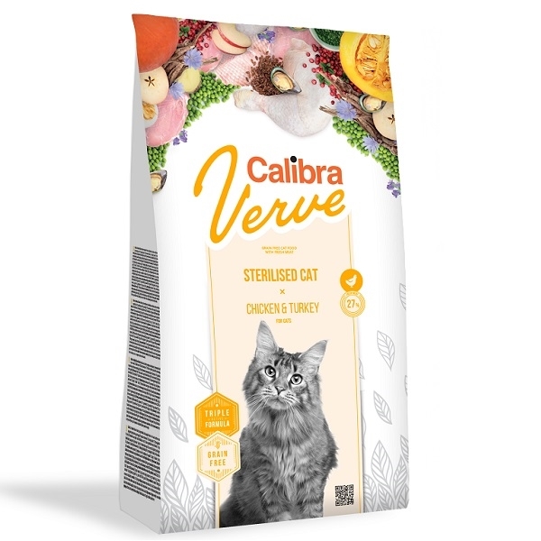 Calibra Cat - Verve GF Sterilised Chicken&Turkey -3,5 kg