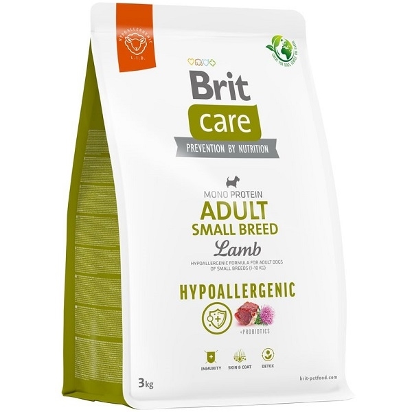 Brit Care Dog - Hypoallergenic Adult Small Breed - 3kg