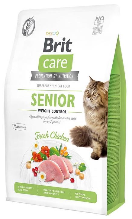 Brit Care - Cat Senior Weight Control - 2kg