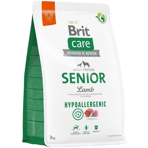 Brit Care Dog - Hypoallergenic Senior - 3kg