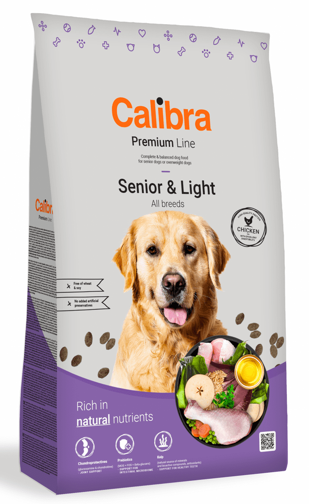 Calibra Dog - Premium Line Senior&Light - 12 kg