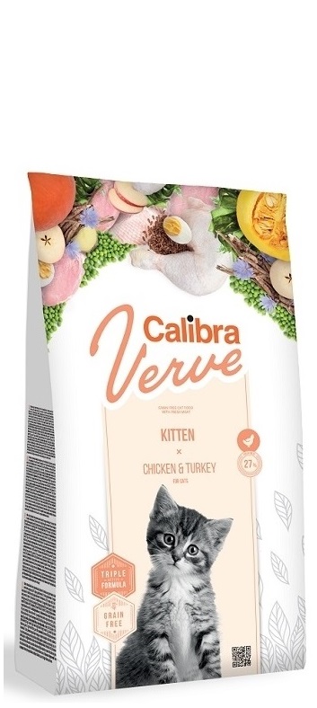 Calibra Cat - Verve GF Kitten Chicken&Turkey - 750g