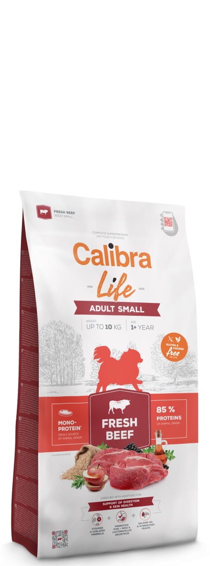 Calibra Dog - Life Adult Small Fresh Beef - 1,5 kg