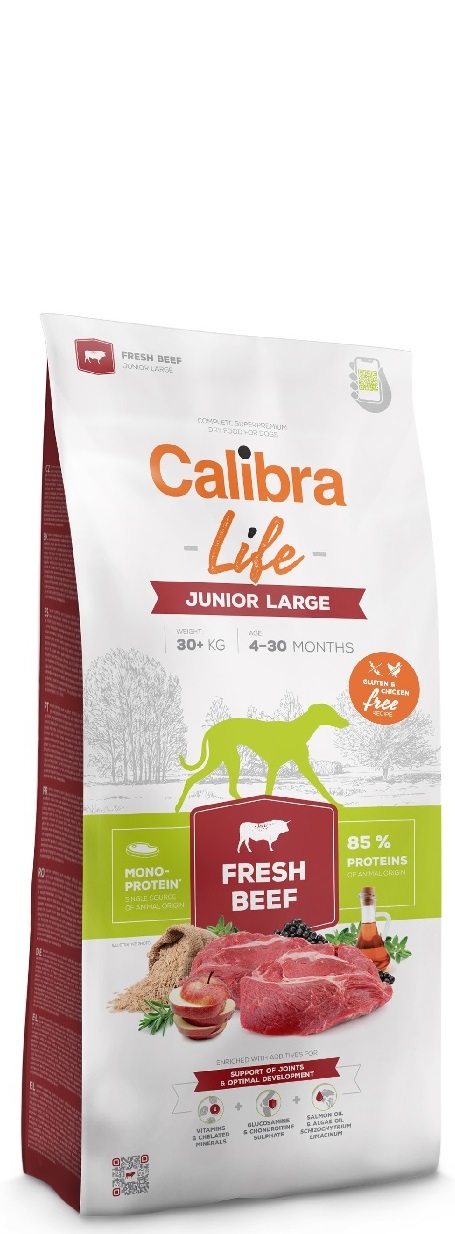 Calibra Dog - Life Junior Large Fresh Beef - 2,5 kg