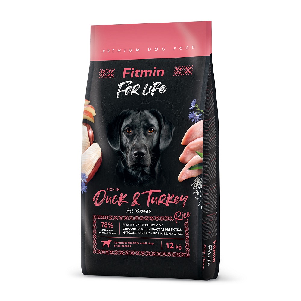 Fitmin dog For Life - Duck & Turkey - 12 kg