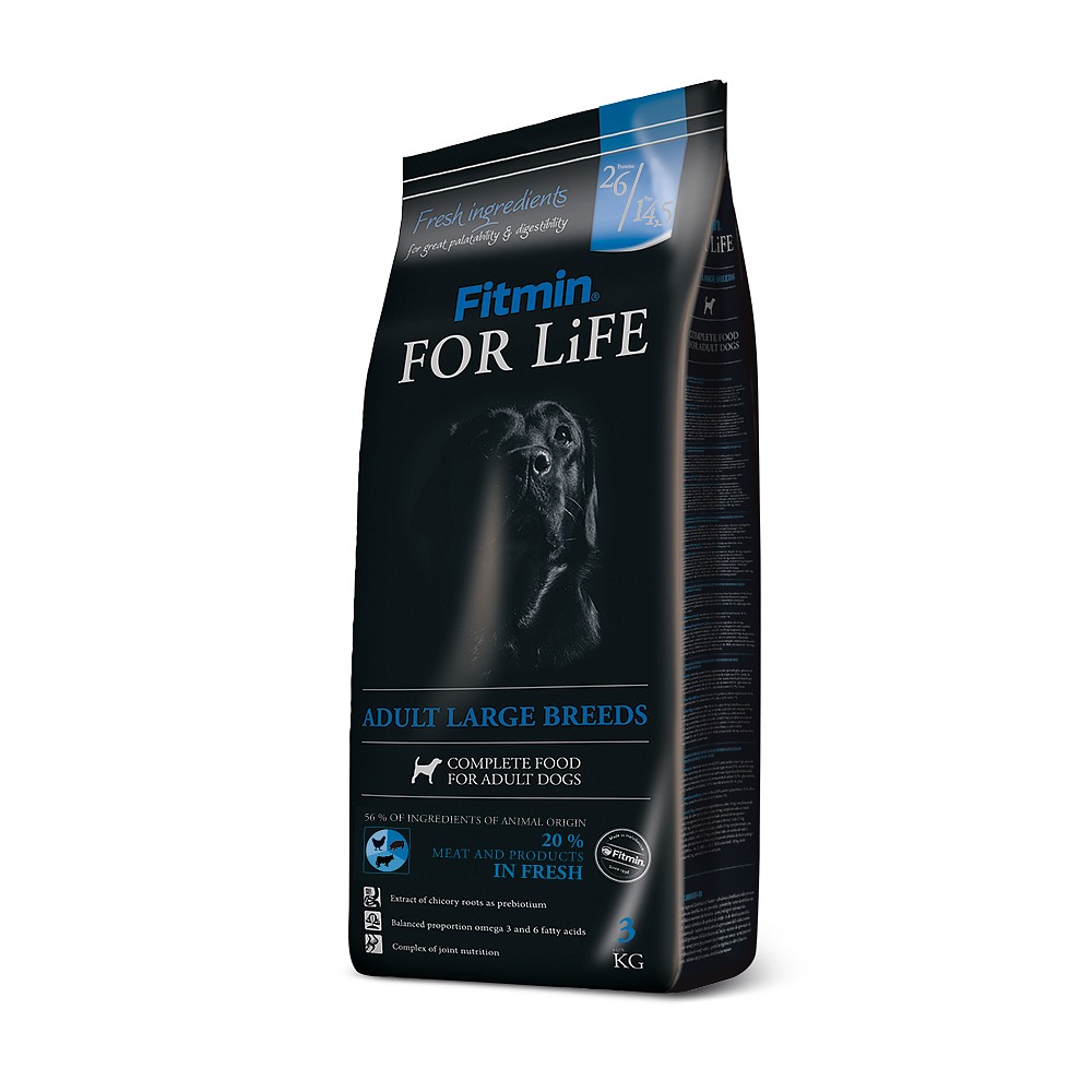Fitmin dog For Life - Adult large breed - 3kg