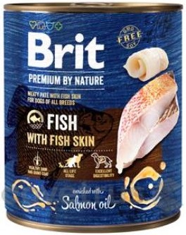 Brit Premium Dog by Nature - Fish & Fish Skin - 800g