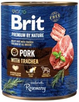 Brit Premium Dog by Nature - Pork & Trachea - 800g