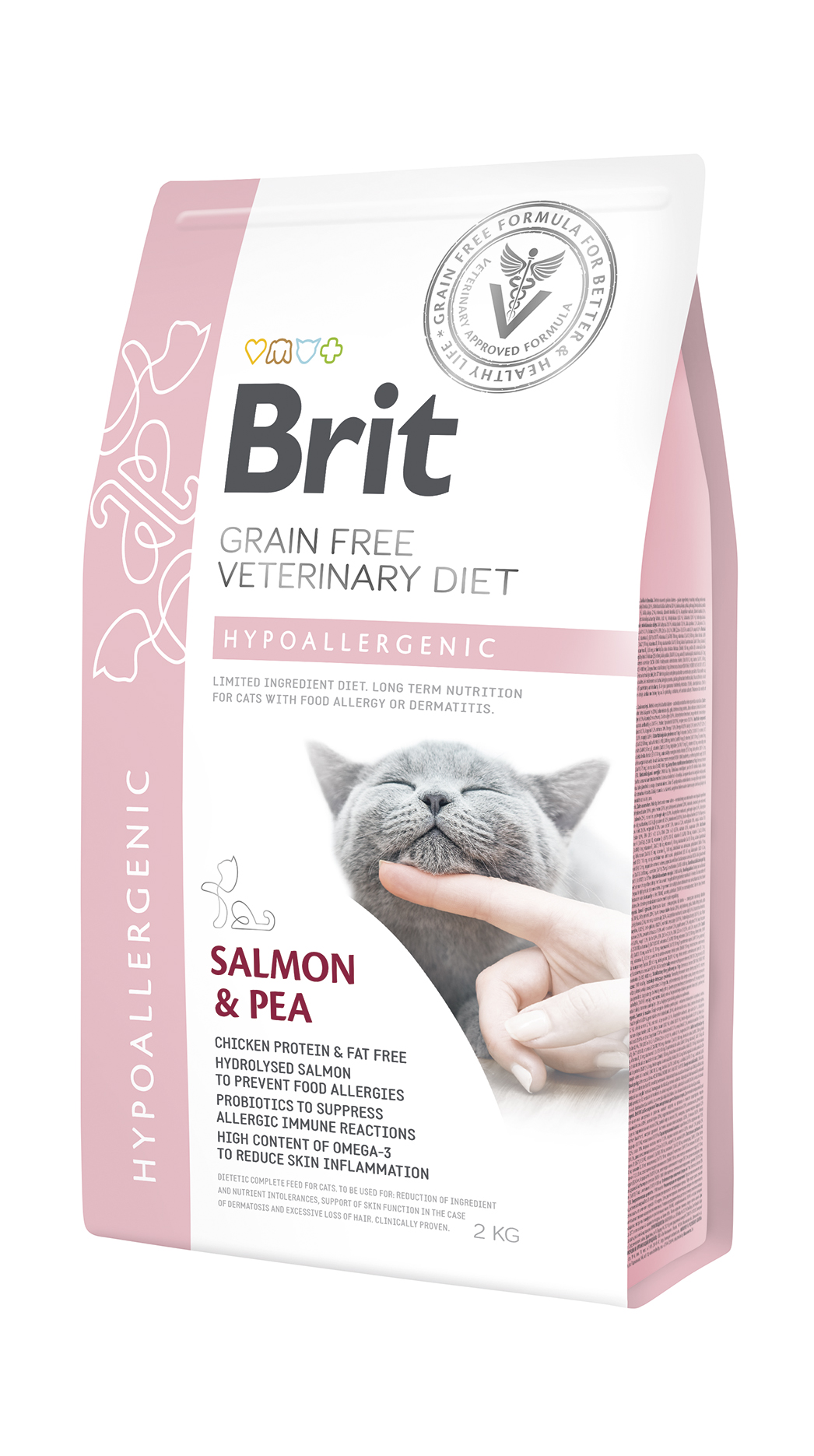 Brit VD Cat - GF Hypoallergenic - 2kg