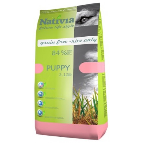 Nativia Dog - Puppy - Chicken&Rice - 3 kg