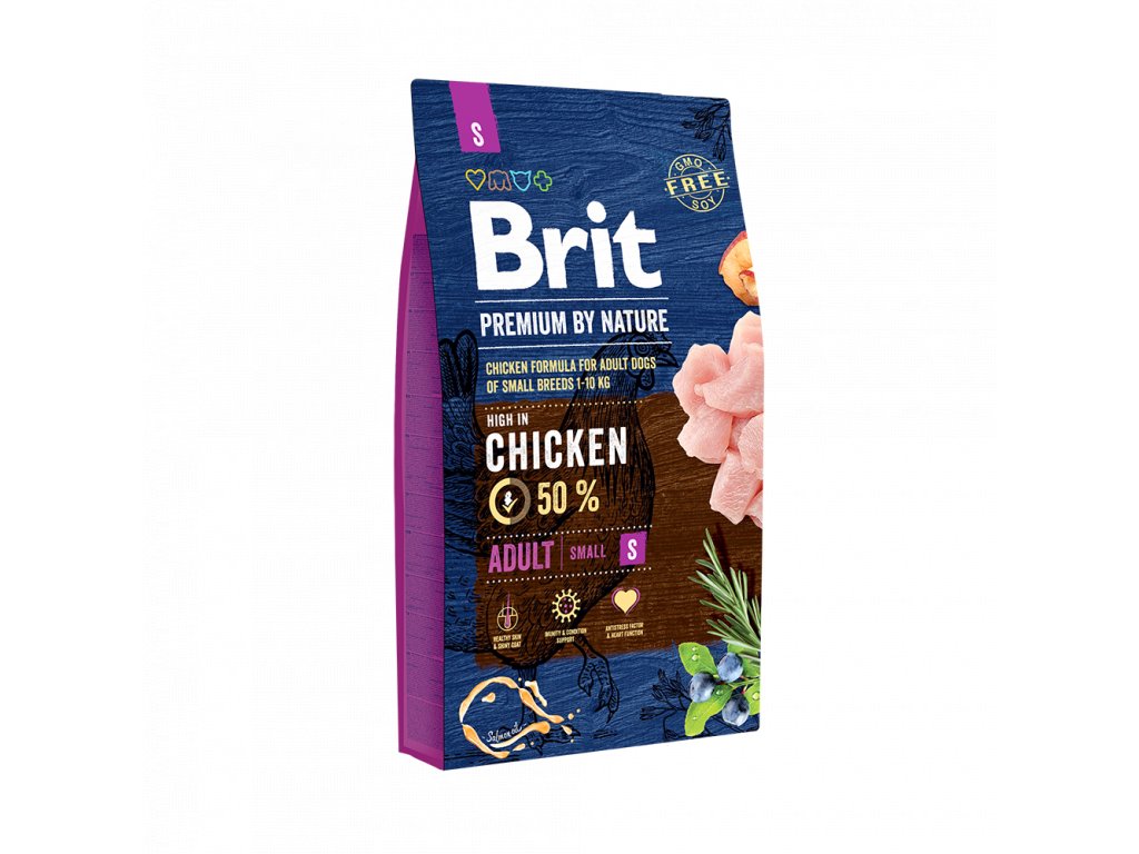 Brit Premium Dog - by Nature Adult S - 3kg