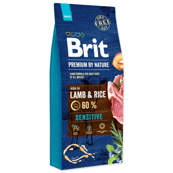 Brit Premium Dog - by Nature Sensitive Lamb - 15kg