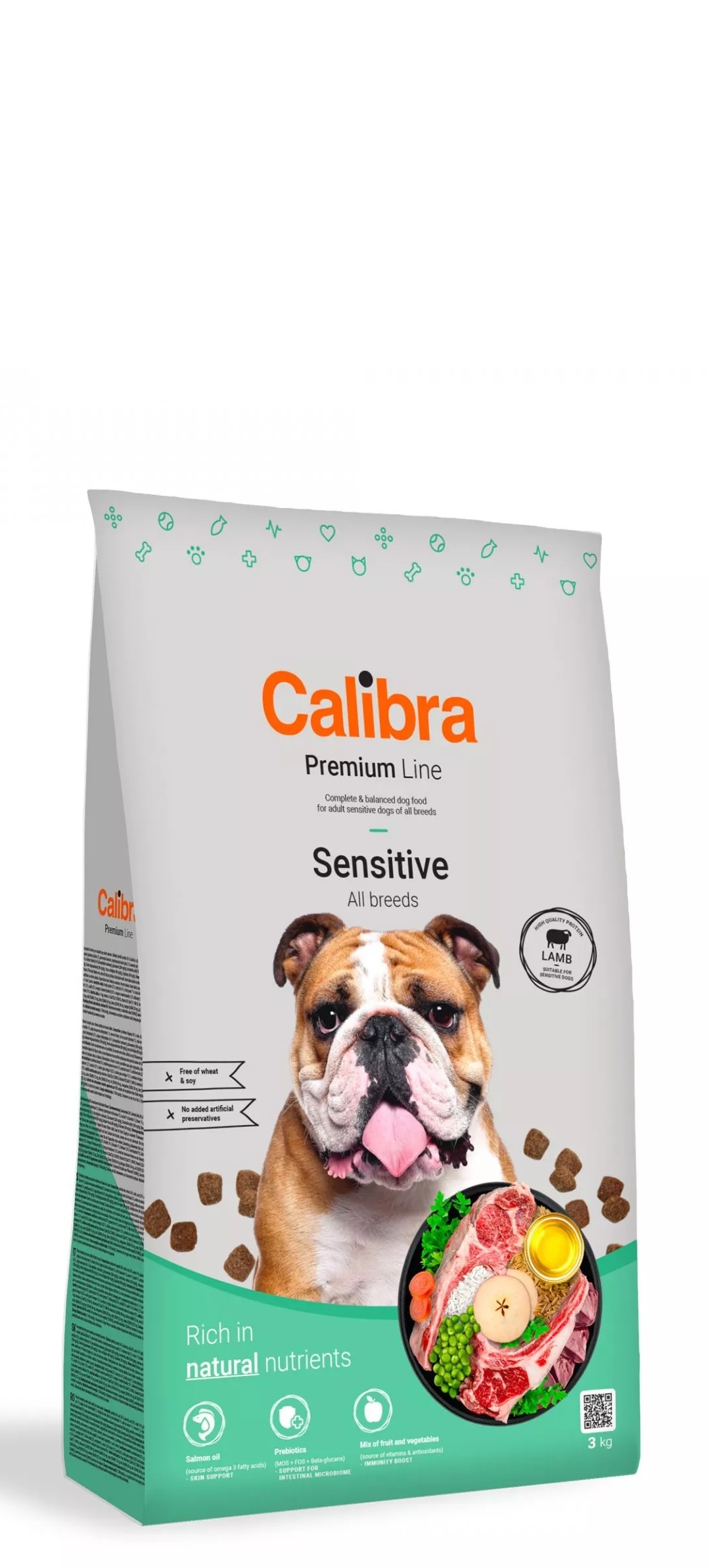 Calibra Dog - Premium Line Sensitive - 3 kg