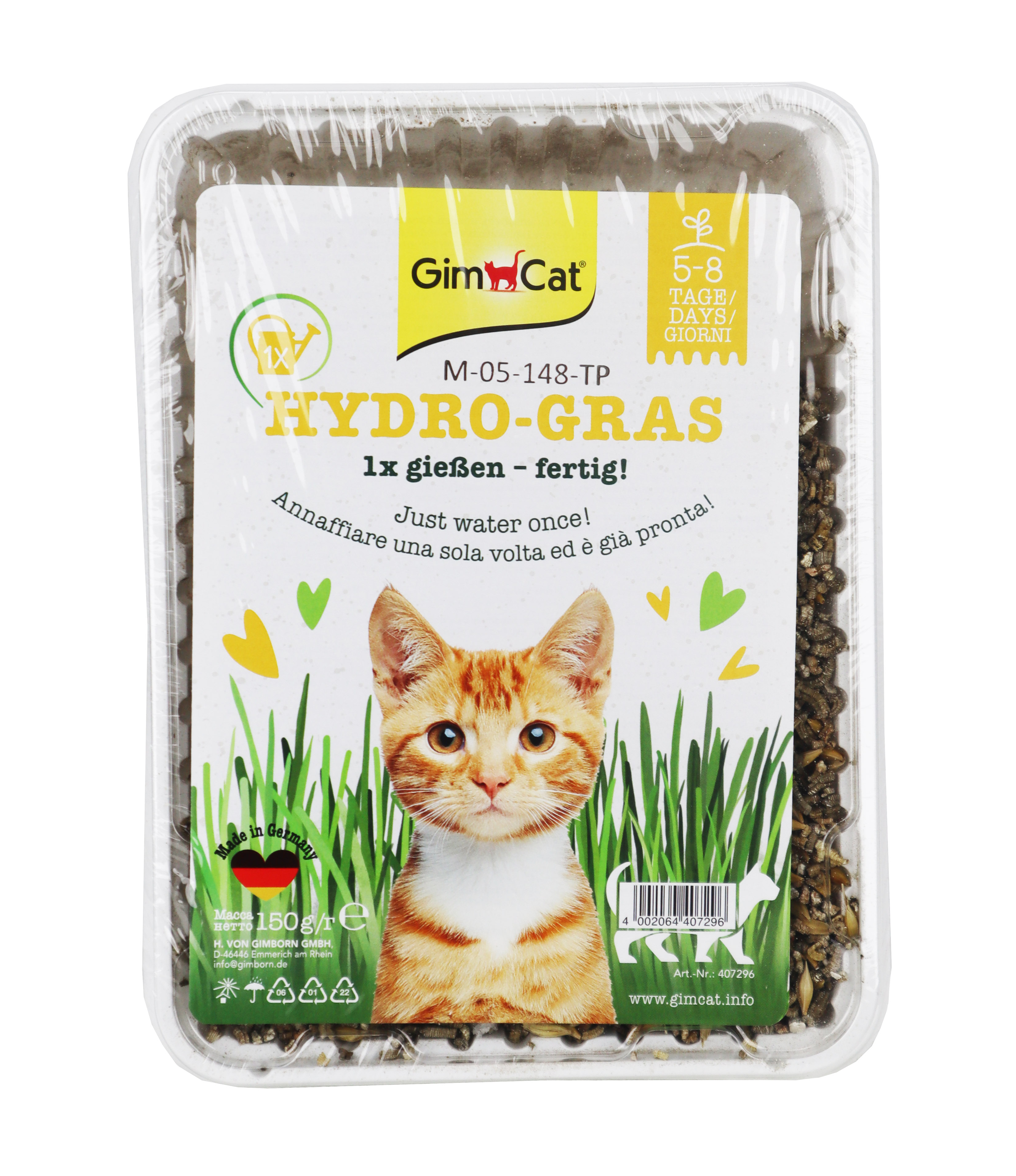 Gimpet Cat - Tráva Hy-Grass - 150g