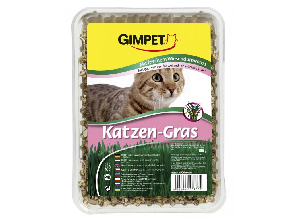 Gimpet Cat - Tráva s luční vůní - 150g