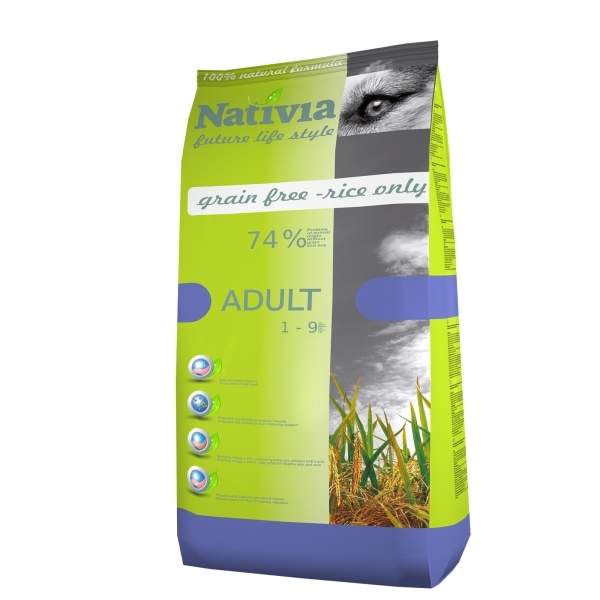 Nativia Dog - Adult - Chicken&Rice - 3 kg