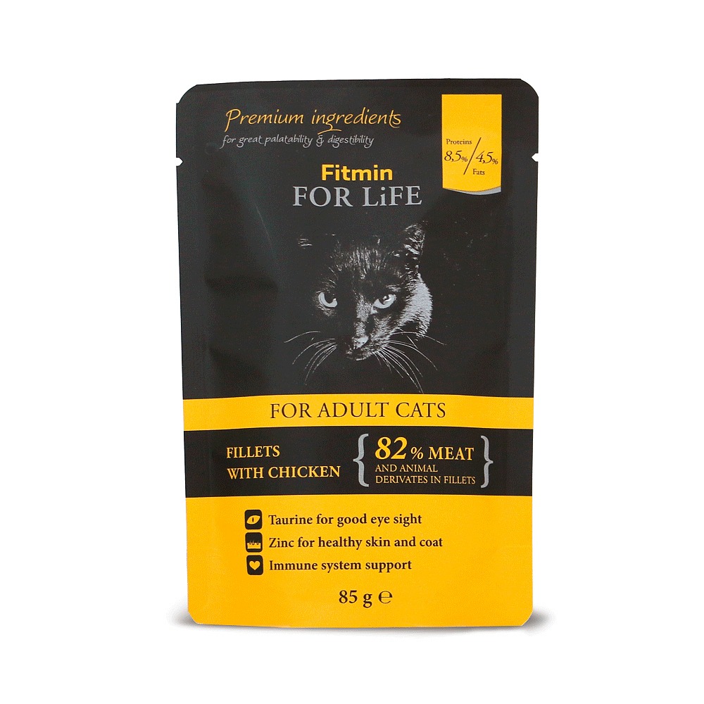 Fitmin - Kuřecí kapsička pro kočky - 85 g