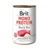 brit dog konz mono protein beef brown rice 400g