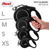 Vodítko FLEXI Classic New L pásek 8m/50kg černá