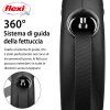 Vodítko FLEXI Classic New XS pásek 3m/12kg černá