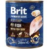 Brit Premium Dog by Nature konz Fish & Fish Skin 800g I