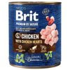 Brit Premium Dog by Nature konz Chicken & Hearts 800g I