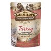 carnylove wet food cat 85g pouche turkey z1