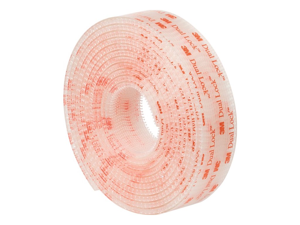 Pásky s háčikom a slučkou (Farba priesvitný, Veľkosť Dĺžka 2,5 m Šírka 25 mm  blister)