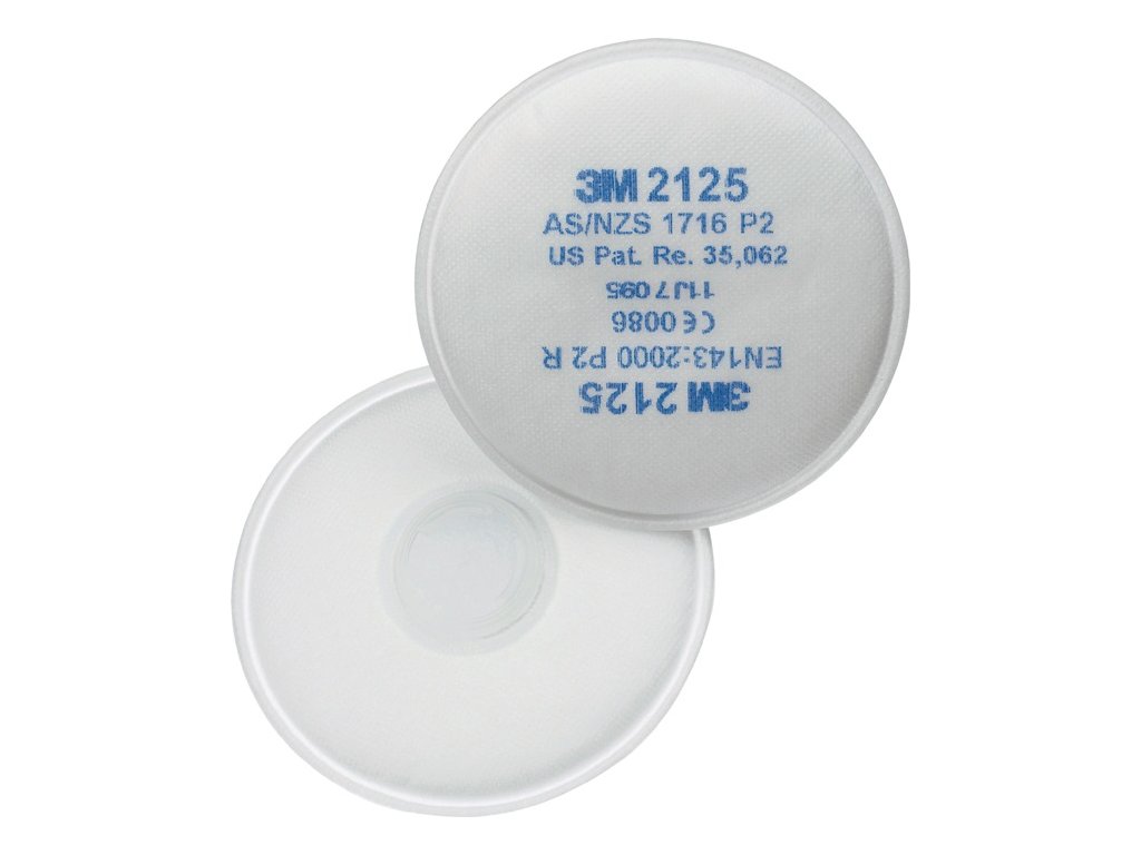 Okrúhly filter na častice 3M (Farba EN 143:2000 P2, Veľkosť f.4000370675,-680, -690,-691)