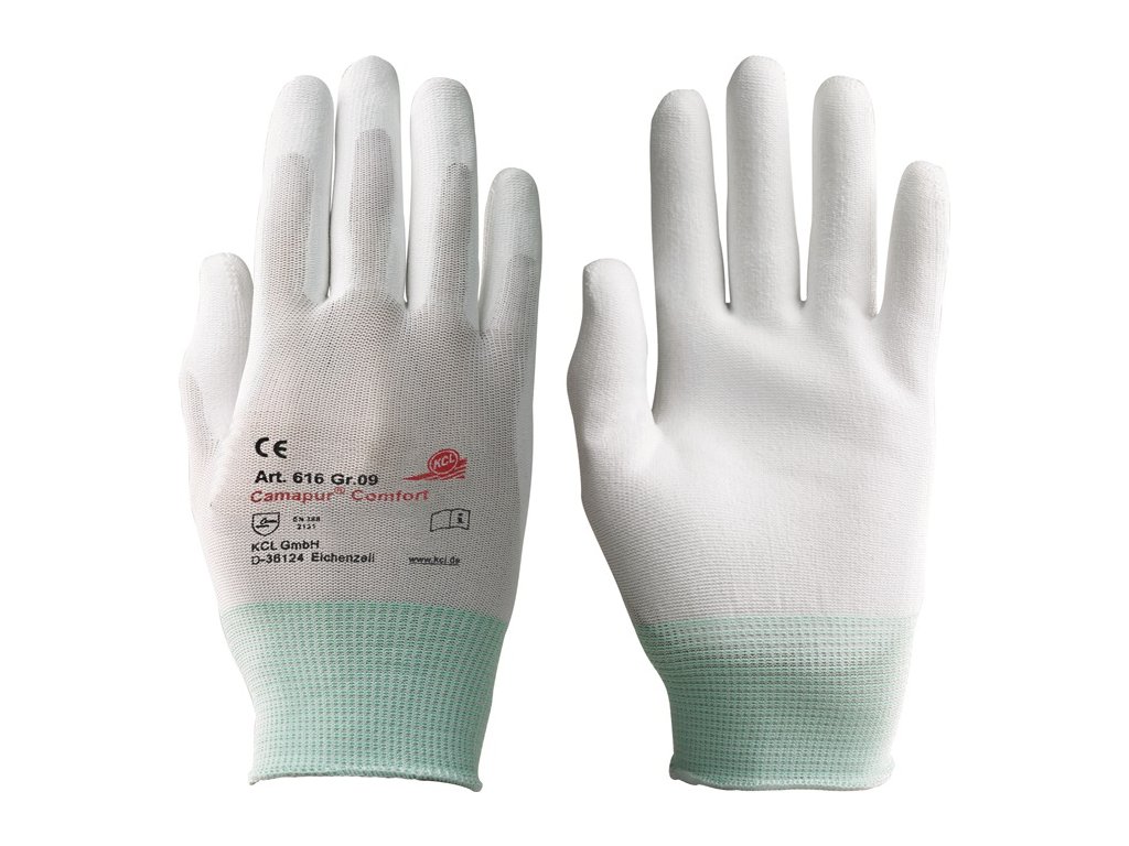 Rukavice Camapur Comfort 616 EN 388 PPE kategória II 10 párov HONEYWELL (Farba Veľkosť 11 biela, Veľkosť EN 388 kategória OOP II  10 párov)