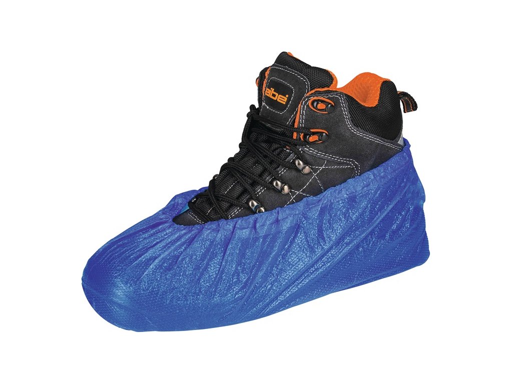 Overshoe Dĺžka cca 40 cm Výška cca 43 cm modré PPE kategória I 1 krabica = 100 ks. ASATEX (Farba Dĺžka cca 40 cm Výška cca 43 cm, Veľkosť modrá Kategória OOP I 1 balenie = 100 ks)