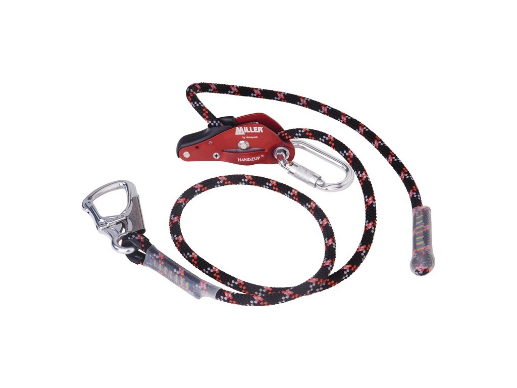 HANDZUP 3M+TWISTLOCK+SNAP HOOK EN358 PPE kategória III polyester Dĺžka cca 3 m MILLER BY HONEYWELL (Farba EN358 kategória OOP III, Veľkosť polyester Dĺžka cca 3 m)