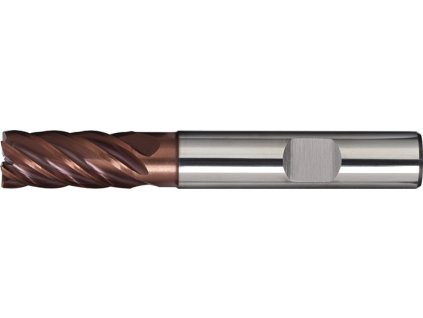 Fréza stopková DIN 6527 L Menovitý Ø 20 mm Pevný karbid TiAlN 35-38 ° DIN 6535 HB (Farba Menovitý Ø 20 mm, Veľkosť Pevný karbid TiAlN 35-38 ° DIN 6535 HB)