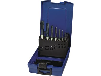 Súprava strojových závitníkov DIN 371/376 B Univerzálny M3-M12 HSS-Co vap. (Farba M3-M12, Veľkosť HSS-Co vap.)