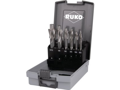 Sada plochých záhlbníkov DIN 373 M3-M10 pre jadrový otvor HSS Blank (Farba M3-M10 pre jadrový otvor, Veľkosť HSS polotovar)