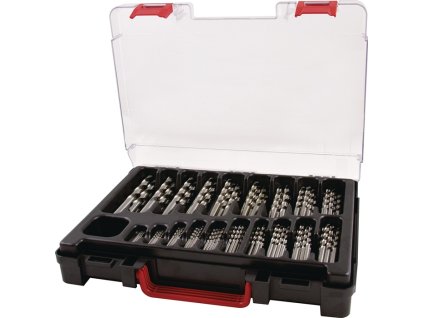 Sada špirálových vrtákov DIN 338 Typ N 1-10 mm zväčšujúci sa o 0,5 mm HSS (Farba 1-10 mm zväčšenie o 0,5 mm, Veľkosť HSS)