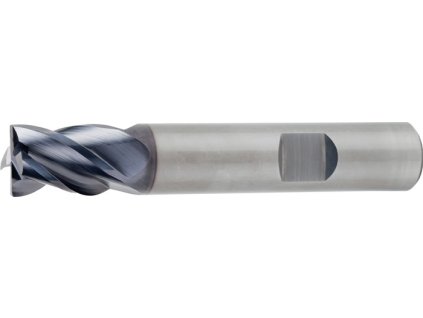 Fréza stopková DIN 6527 K typ UNI HPC Menovitý Ø 16 mm Plný karbid TiAlN DIN 6535 HB (Farba Menovitý Ø 16 mm, Veľkosť Plný karbid TiAlN DIN 6535 HB)