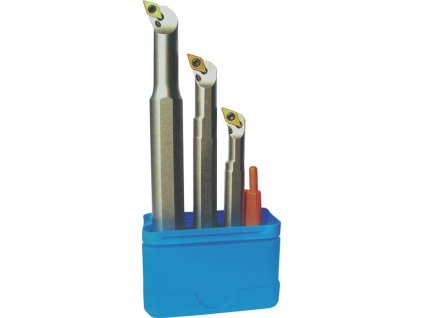 Súprava vŕtacích tyčí  SDQC-R 07 pravý poniklovaný s vnútorným chladením (Farba SDQC-R 07, Veľkosť pravý poniklovaný s vnútorným chladením)