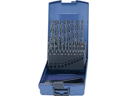 Sada špirálových vrtákov DIN 338 Typ N Menovitý Ø 6-10x0,1 mm HSS (Farba Menovitý Ø 6-10x0,1 mm, Veľkosť HSS)