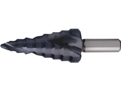 Stupňovitý vrták ULTIMATECUT Rozsah vŕtania 6-20 mm HSS RUnaTEC so špirálovým drážkovaním (Farba Rozsah vŕtania 6 - 20 mm, Veľkosť HSS RUnaTEC so špirálovým drážkovaním)