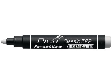 Permanentný popisovač INSTANT WHITE biela Šírka čiary 1 - 4 mm (Farba biela, Veľkosť Šírka čiary 1 - 4 mm)