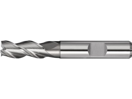Fréza na vŕtanie drážok DIN 844 Typ W Menovitý Ø 12 mm HSS-Co8 DIN 1835 B (Farba Menovitý Ø 12 mm, Veľkosť HSS-Co8 DIN 1835 B)