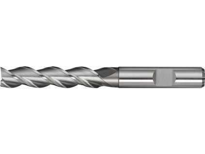 Fréza na vŕtanie drážok DIN 844 Typ W Menovitý Ø 20 mm HSS-Co8 DIN 1835 B (Farba Menovitý Ø 20 mm, Veľkosť HSS-Co8 DIN 1835 B)